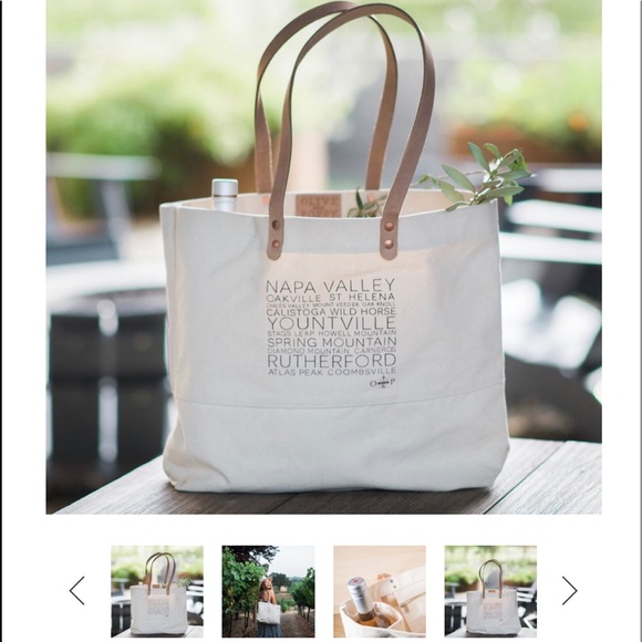 Olive and Poppy tote bag Appellation EXCELLENT!! - Picture 1 of 8